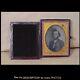 Antique 1/4 Plate Ambrotype Civil War Major Gen Charles Edward Hovey Double Side