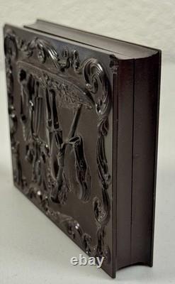 Antique 1/4 Plate Union Thermoplastic Photograph Case Daguerreotype Gutta Percha