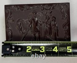 Antique 1/4 Plate Union Thermoplastic Photograph Case Daguerreotype Gutta Percha