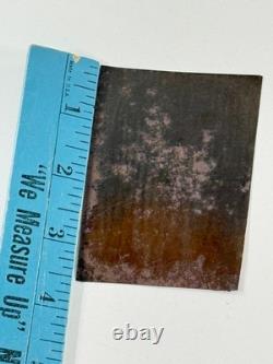 Antique 1/6th Plate Tintype Photo Spanish American Civil War Soldiers PAIR