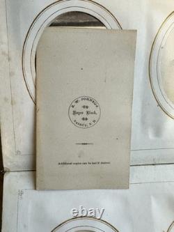 Antique Album + CDV Tintype Civil War Soldier Photo Connecticut 1860s 1870s