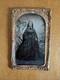 Antique Ambrotype Photograph Mourning Woman In Victorian Dress Civil War Era