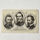 Antique Cdv Civil War Era Card Our Peace Commissioners Ulysses S. Grant Farragut
