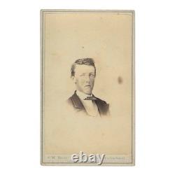 Antique CDV Civil War Era Identified James Cramer Southern Refugee Columbus Ohio