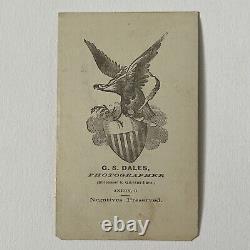 Antique CDV Photograph Fort Snelling at Junction MS & MN Civil War Akron OH
