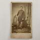 Antique Cdv Photograph Handsome Young Civil War Soldier Ludlow Vt
