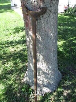 Antique CIVIL WAR CONFEDERATE Medicine Medical Soldier Wooden Crutch