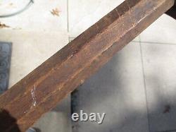 Antique CIVIL WAR CONFEDERATE Medicine Medical Soldier Wooden Crutch