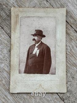 Antique Cabinet Card of Jewish Civil War Union Captain W. A. Falkenstein
