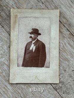 Antique Cabinet Card of Jewish Civil War Union Captain W. A. Falkenstein