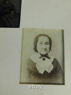 Antique Civil War 1800s Family 7 Photo Lot Daguerreotype Tintype Cases HOT LOT