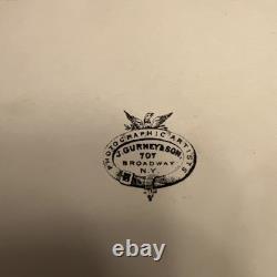 Antique Civil War CDV Admiral John Dahlgren Photograph, J. Gurney & Son