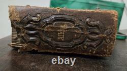Antique Civil War CDV Photo Album Military Soldiers Novelty PIERCE Family 1860s