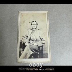 Antique Civil War CDV Photograph Connecticut Soldier