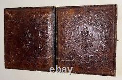 Antique Civil War Era Sixth Plate Ambrotype Young Man Confederate Soldier