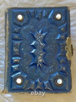 Antique Civil War Miniature Tin Types & CDV's Photo Album / 37 Photos