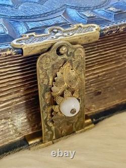 Antique Civil War Miniature Tin Types & CDV's Photo Album / 37 Photos