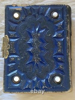 Antique Civil War Miniature Tin Types & CDV's Photo Album / 37 Photos