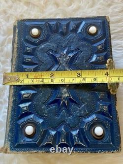 Antique Civil War Miniature Tin Types & CDV's Photo Album / 37 Photos