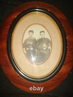 Antique Civil War Photo With Asian American