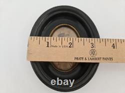 Antique Civil War Photograph Soldier In miniature 4 antique Oval Wooden Frame