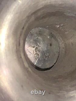 Antique Civil War Rhode Isl 14th Regt Hvy Artillery Colored Gorham Silver Goblet