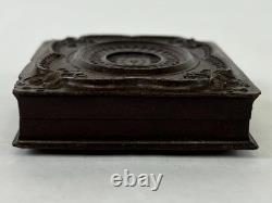 Antique Civil War Union Captain Soldier Ninth Plate Tintype Photo Gutta Percha