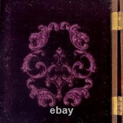 Antique Civil War Union Soldier Artillery Corporal 6th Plate Tintype Photo Case