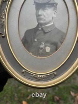 Antique Civil War Veteran Cabinet Photo Philadelphia GAR Post Union