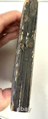 Antique Daguerreotype Couple Portrait Union Case 1850s Civil War Era Photo