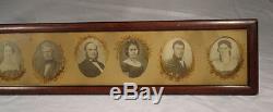 Antique Family Tree Photographs Prints Mourning Civil War Genealogy Americana