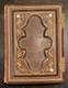 Antique Leather Photo Album Union Post Civil War Soldier & 2 Cent Stamp 1860's