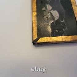Antique Original Civil War Tintype Of A Union Soldier Photo Frame VERY NICE