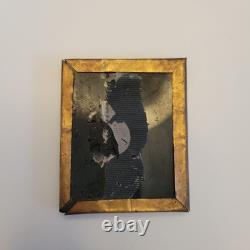 Antique Original Civil War Tintype Of A Union Soldier Photo Frame VERY NICE