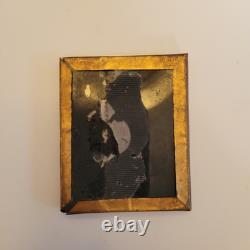 Antique Original Civil War Tintype Of A Union Soldier Photo Frame VERY NICE