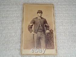 Antique Original Civil War Union Soldier Sergeant NYC Tait 1860s Photograph