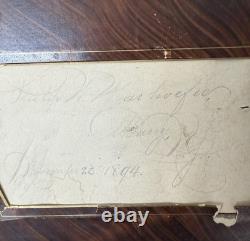 Antique PHOTOGRAPH ALBUM Civil War Era photos tintypes uniform lot