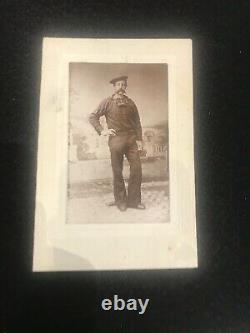 Antique Photo Civil War Sailor 1860s Served On The USS Nyack