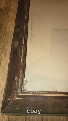 Antique Photograph Drawing Man In Suit Large Beard 1800's Civil War Period Large