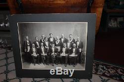 Antique Photograph Of Masons Freemasons-Large Photograph-Knights-#2-Civil War