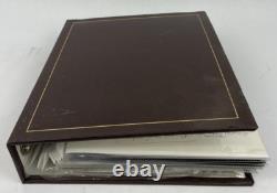 Antique Picture Album with tintypes B&W photos with Stories LOOK