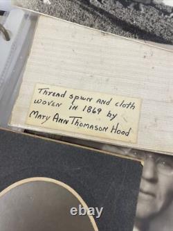 Antique Picture Album with tintypes B&W photos with Stories LOOK