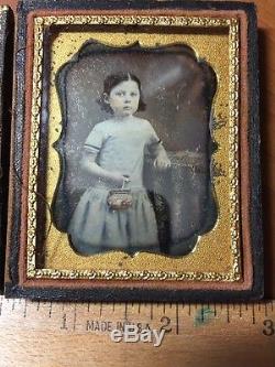 Antique Pre-Civil War Cased Daguerreotype Mixed Photo Lot