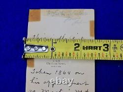 Antique US Civil War 19 Century Navy Naval Officer's Picture Postcard Photo