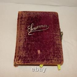 Antique Victorian Civil War 63 Photo Album 1800s Tintype Cabinet CDV Ambrotype
