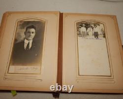 Antique Victorian Civil War 63 Photo Album 1800s Tintype Cabinet CDV Ambrotype