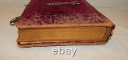 Antique Victorian Civil War 63 Photo Album 1800s Tintype Cabinet CDV Ambrotype