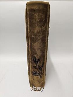 Antique Victorian Civil War Era Photo Album IDENTIFIED With Cabinet Cards & CDV