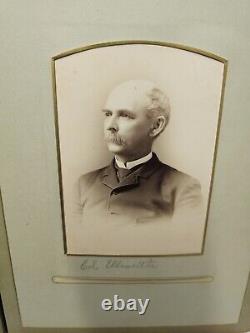 Antique Victorian Civil War Era Photo Album IDENTIFIED With Cabinet Cards & CDV