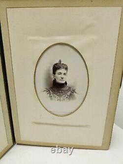 Antique Victorian Civil War Era Photo Album IDENTIFIED With Cabinet Cards & CDV